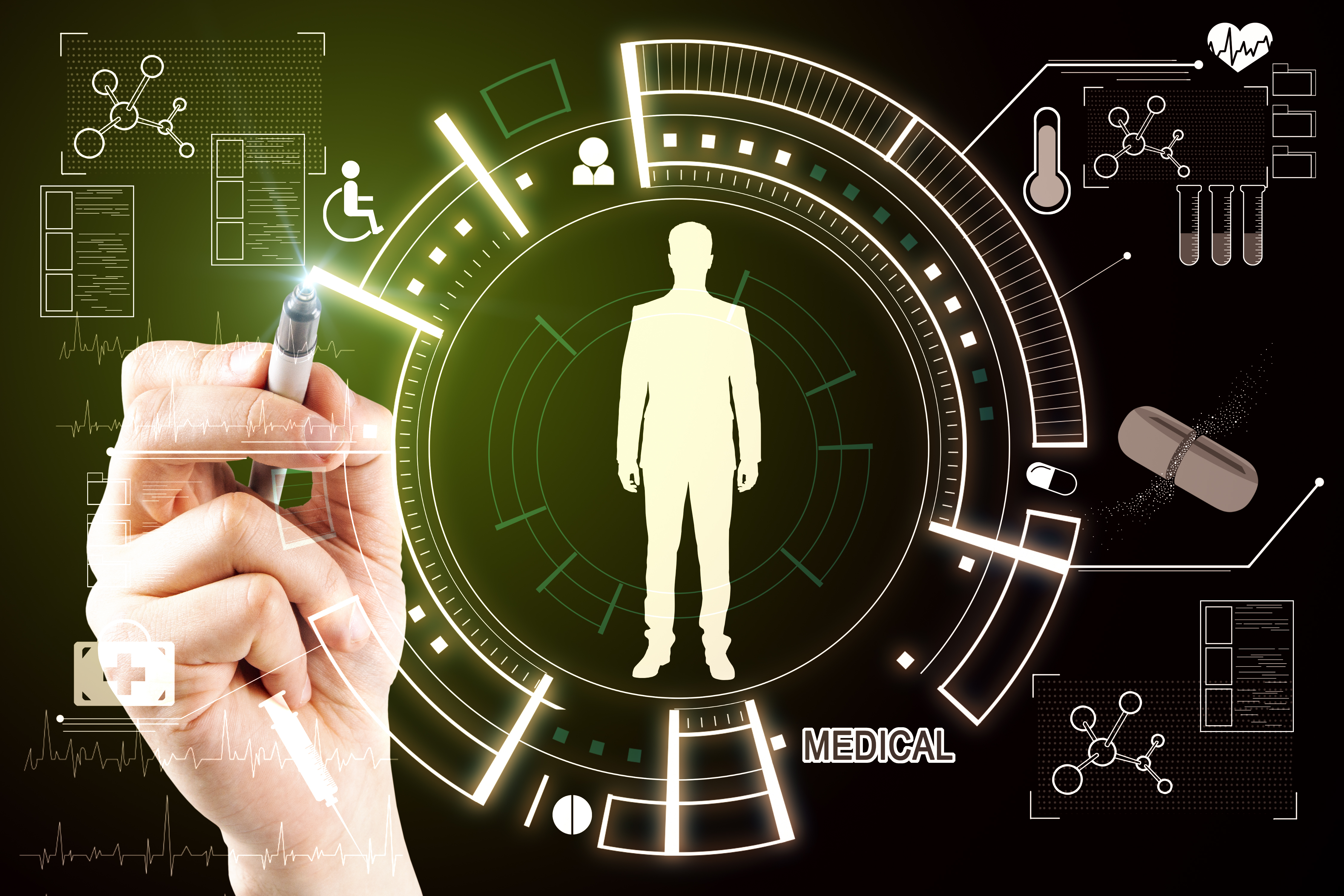 Modern pharmaceutical website design